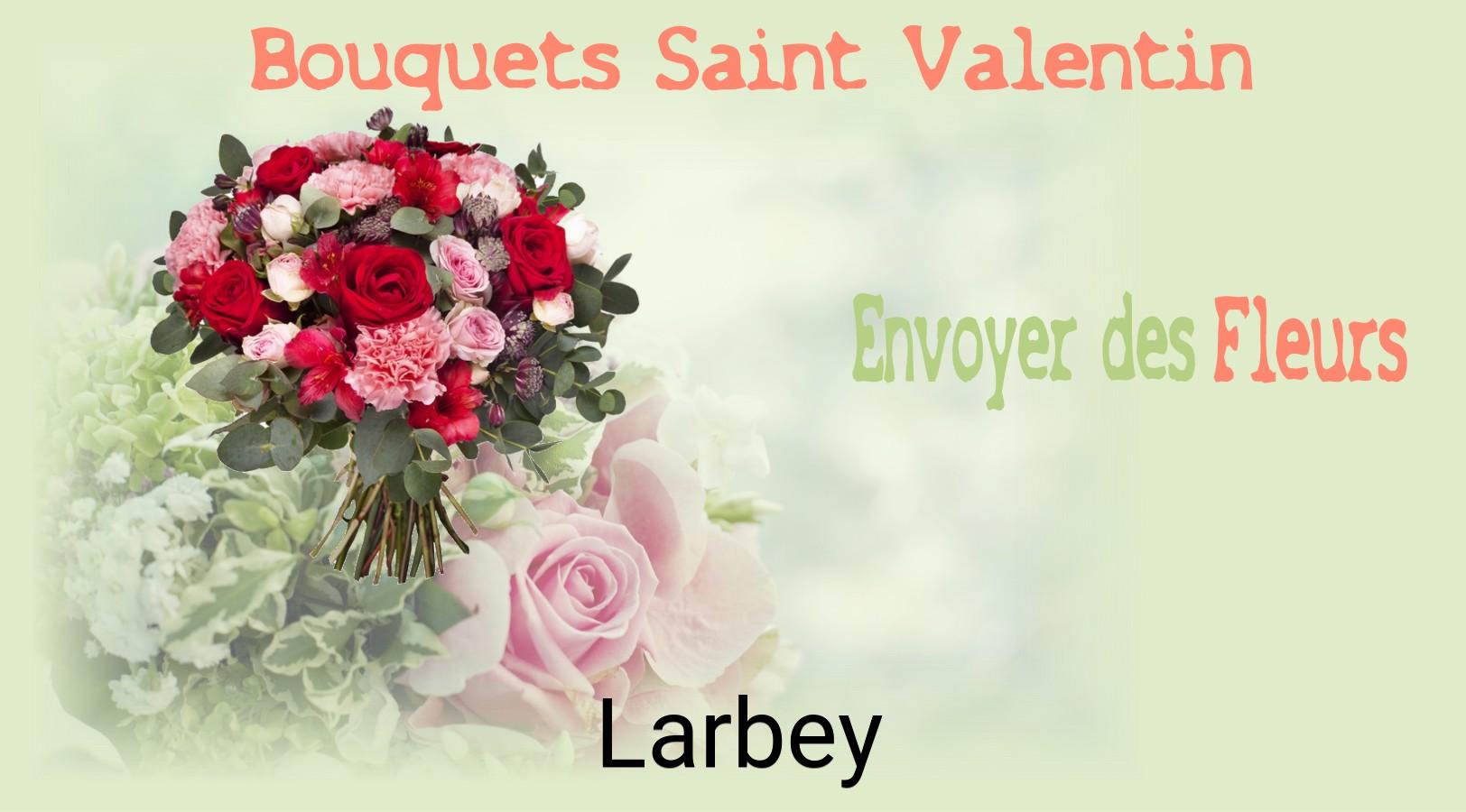 Roses de Saint-Valentin livrées à Larbey