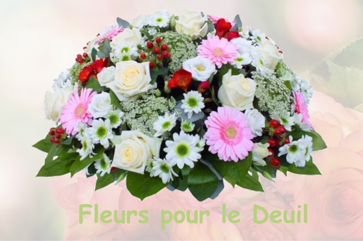 fleurs deuil LARBEY